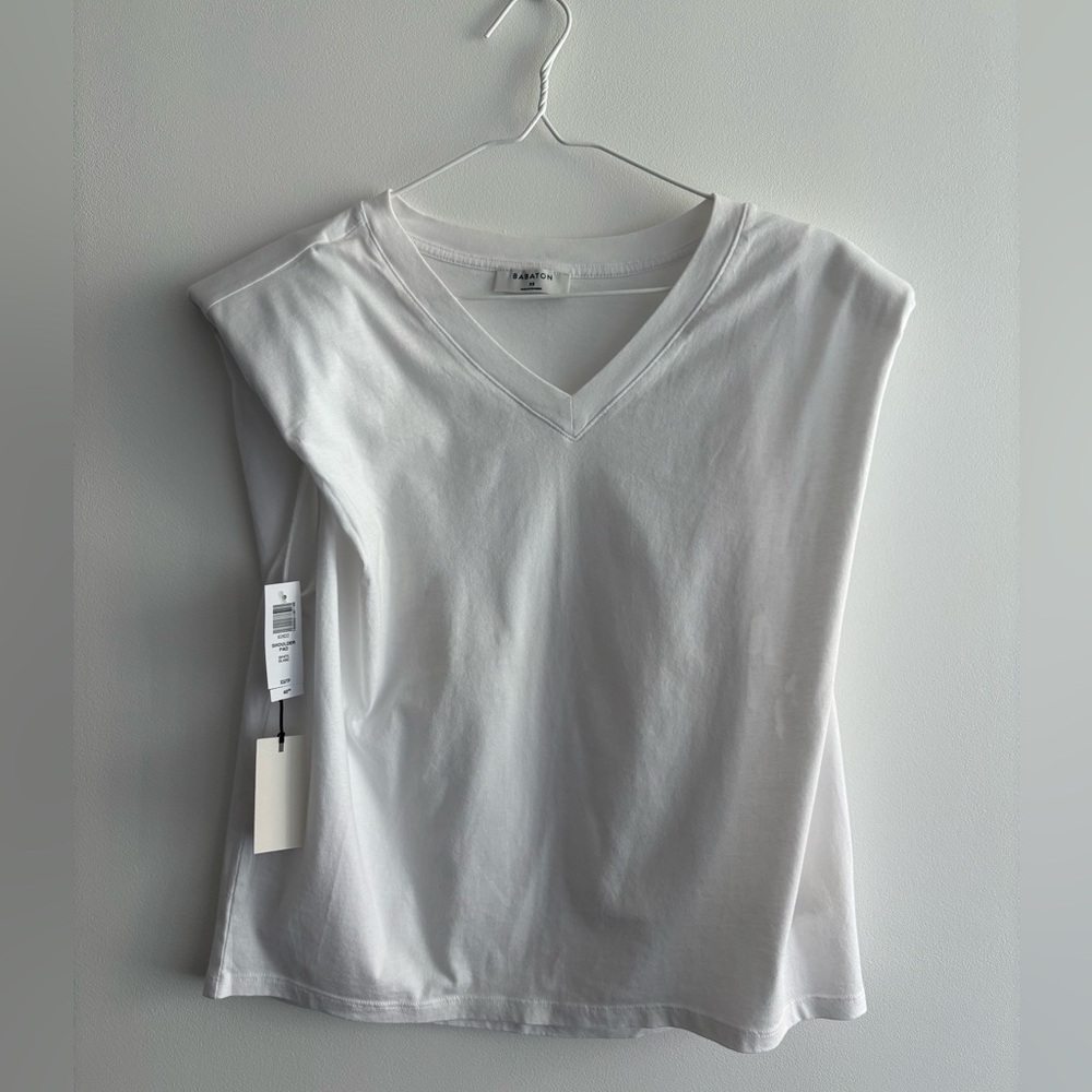 Babaton shoulder pad shirt